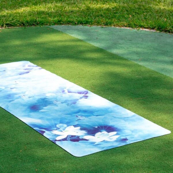 Tapete Antideslizante Para Yoga Decorado - Image 2