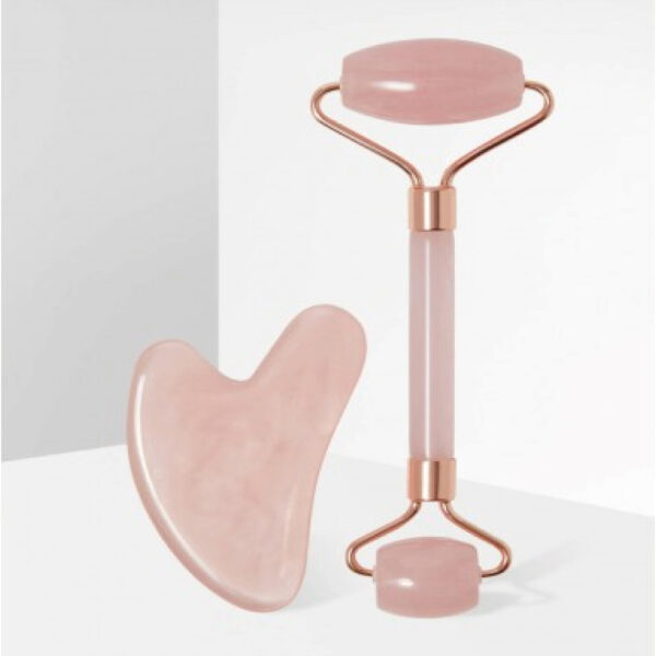 Gua Sha + Rodillo Cuarzo Rosado - Image 3